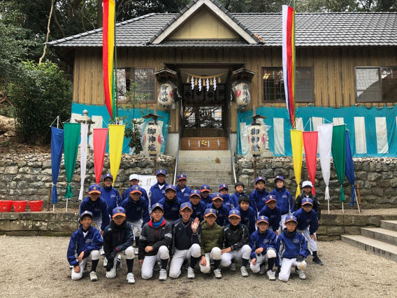 高茶屋神社参拝