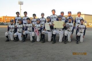 第16回松阪ベルカップ争奪学童少年野球大会　準優勝！！